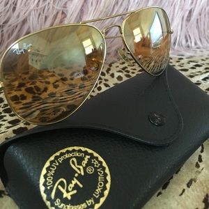 Ray-Ban Gold AVIATOR GRADIENT
